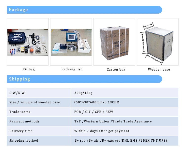 V280plus Inkjet Coding Machine for Food and Beverage and Chemical Product Expiry Date Batch & Lot Number Printer