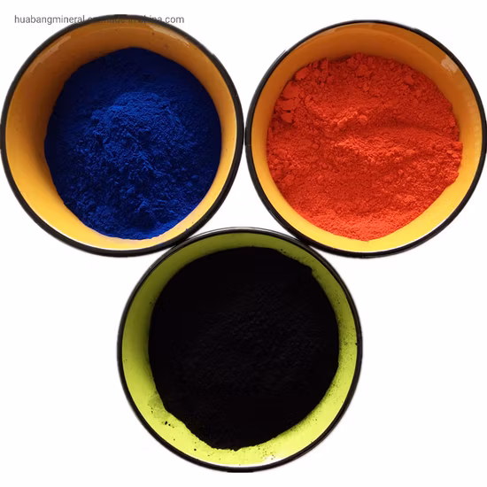 Oxyde de fer synthétique Rouge H190 Pigment pour peinture, revêtement, plastique, caoutchouc, ciment, béton Oxyde de fer Pigment inorganique pour carrelage