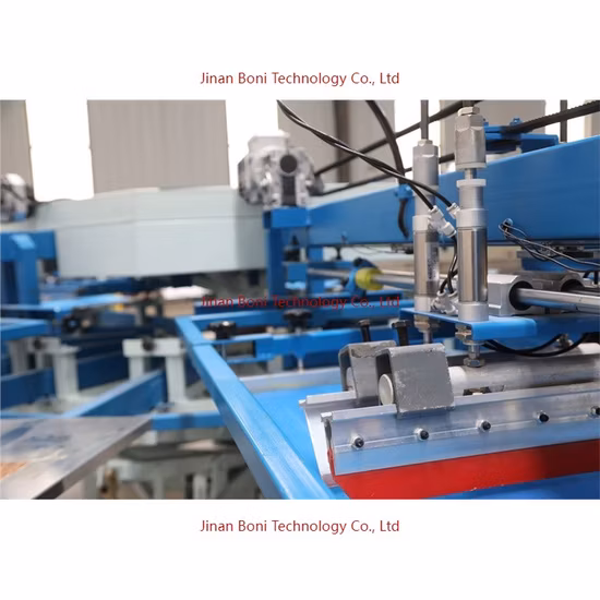 Imprimante manuelle d'écran de carrousel de 8 couleurs 8 stations/machine d'impression d'écran en soie de T-shirt