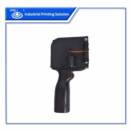 Imprimante à jet d'encre portable Tij Industrial 12,7 mm pour bouteille de boisson/boîte/autocollant/carton Date d'expiration Codage par lots