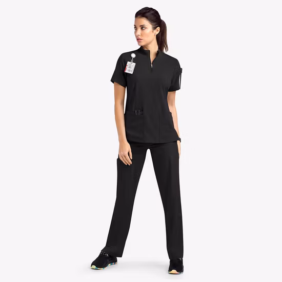 Uniformes de gommages de mode de manteau personnalisés (H127)