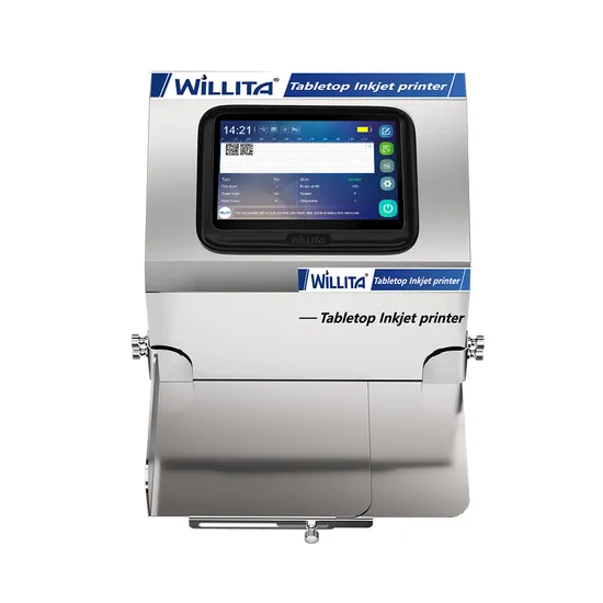 Imprimante à jet d'encre portative de codage d'édition en ligne commode de vente chaude